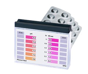 analizador cloro y pH pastillas